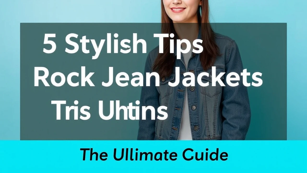 5 Stylish Tips to Rock Jean Jackets This Season: Your Ultimate Guide