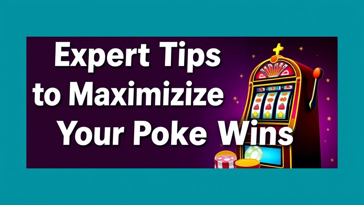 Expert Tips to Maximizing Your Pokie Wins