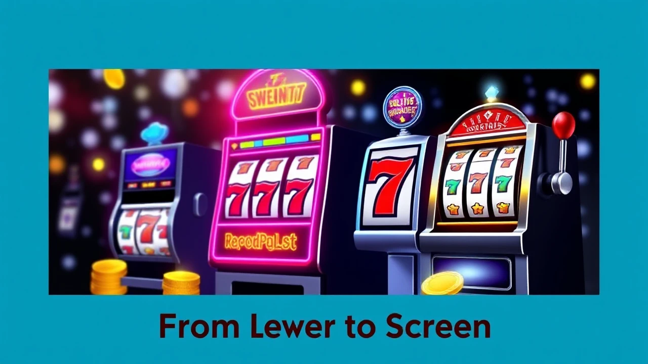 Unveiling the Evolution of Online Slot Technology: From Lever to Screen