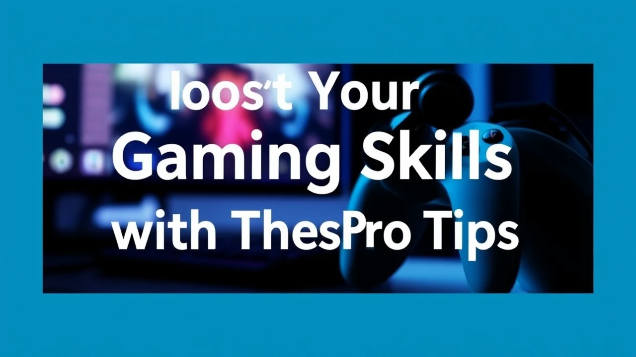 Boost Your Gaming Skills with These Pro Tips