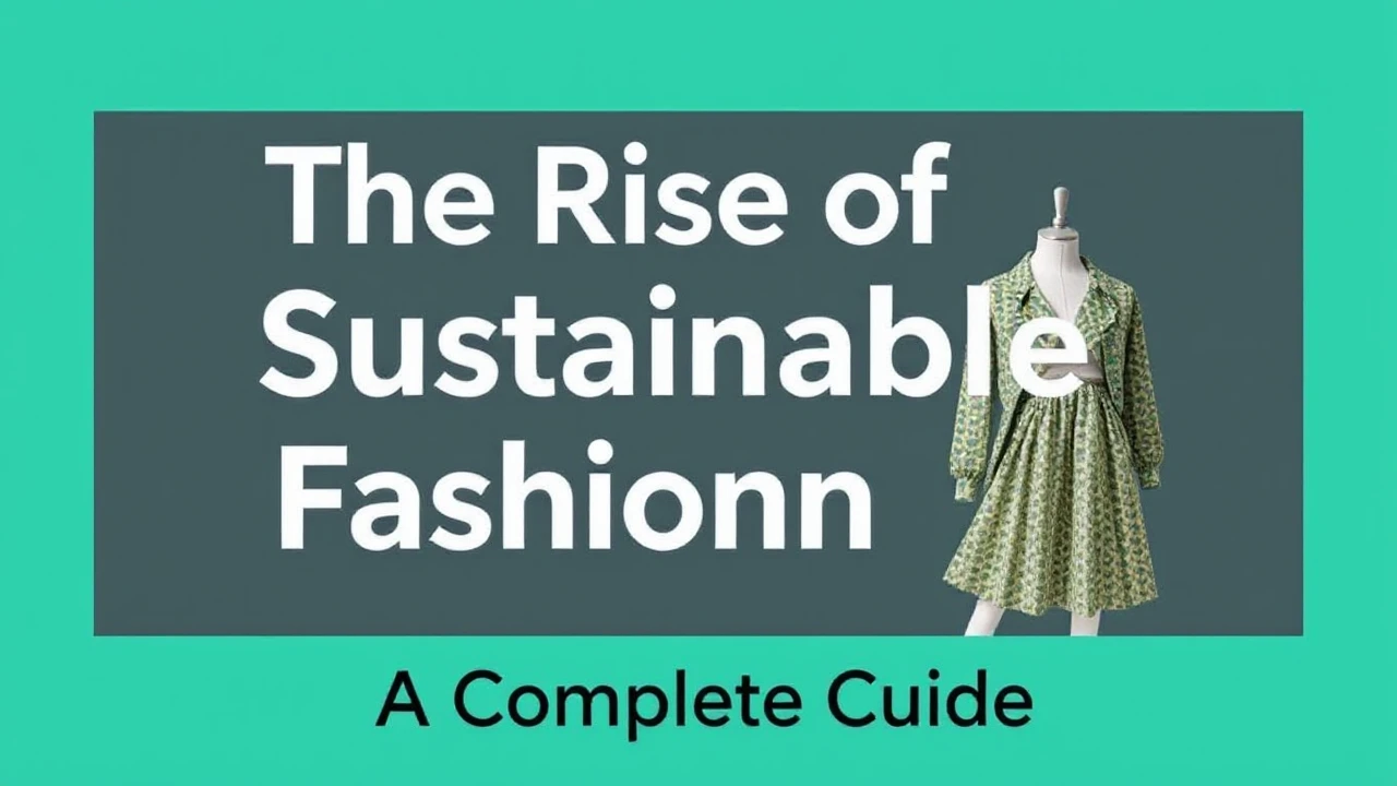 The Rise of Sustainable Fashion: A Complete Guide