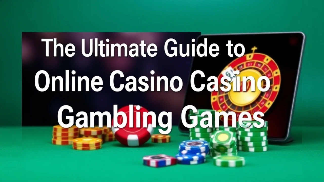 The Ultimate Guide to Online Casino Gambling Games: A Beginner's Roadmap