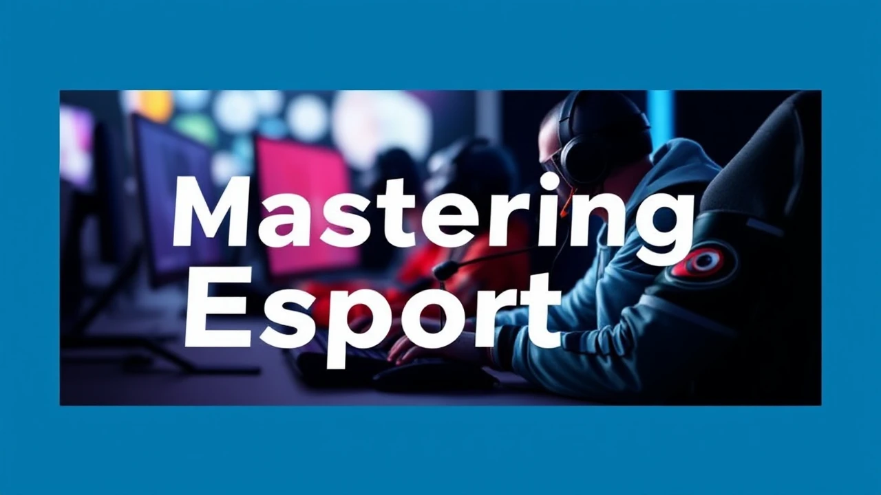 Mastering Esports: A Beginner's Introduction to Competitive Gaming