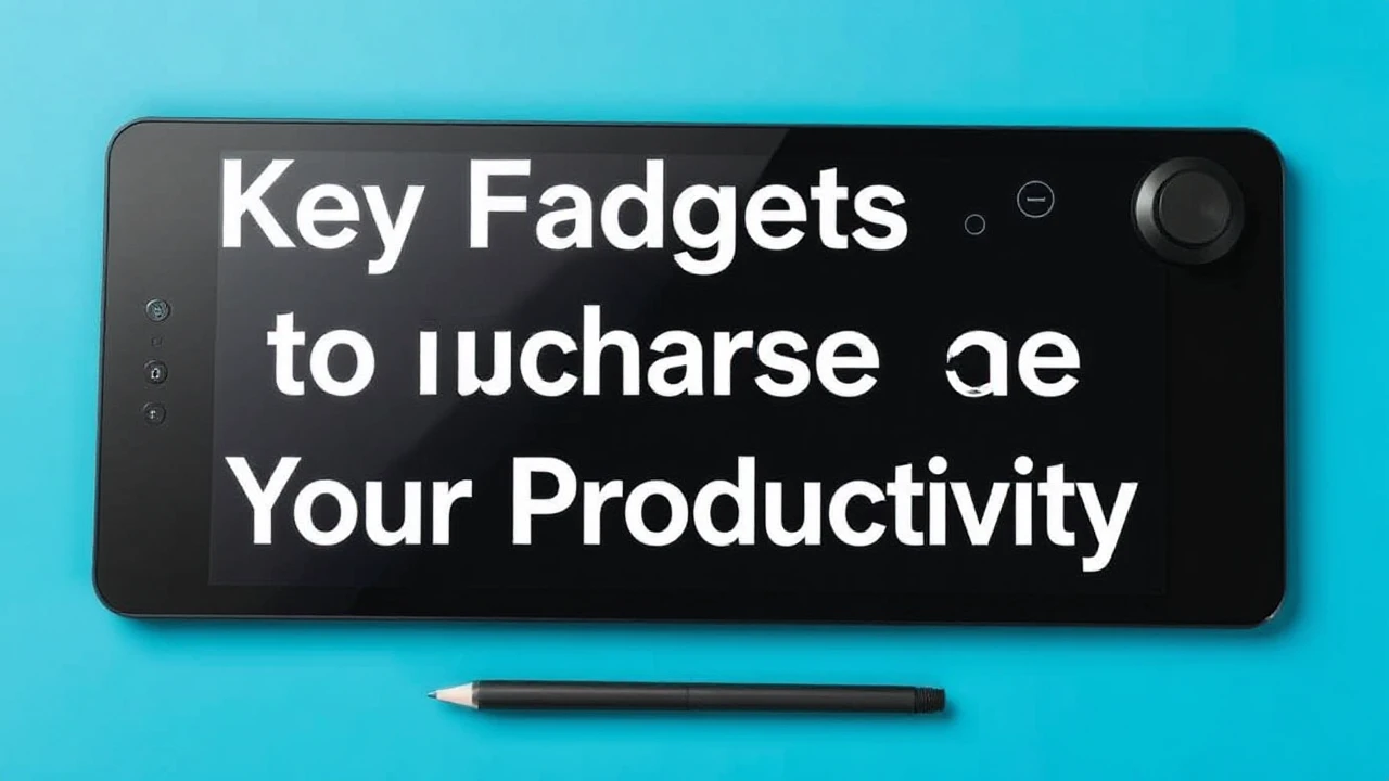 Key Gadgets to Supercharge Your Productivity