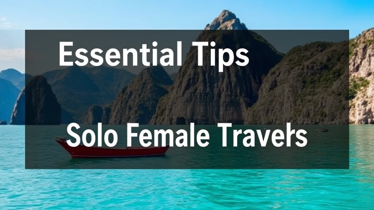 Essential Tips for Solo Female Travelers: Ensuring Safety and Feeling Empowered