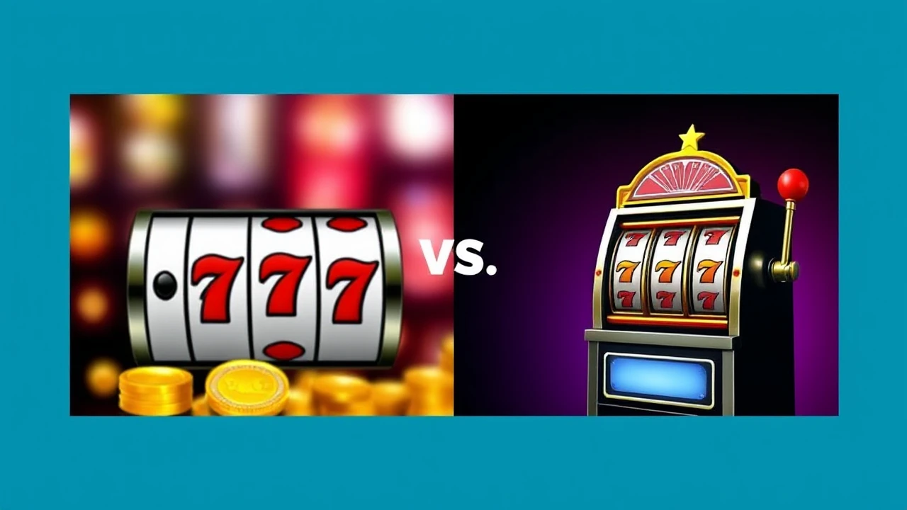 Traditional Slots vs. Online Casino Slots: Unveiling the Differences