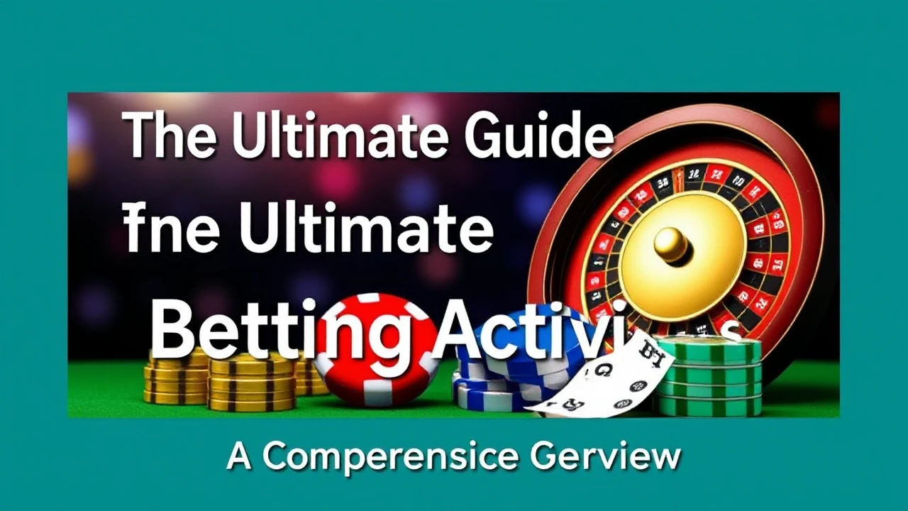 The Ultimate Guide to Betting Activities: A Comprehensive Overview