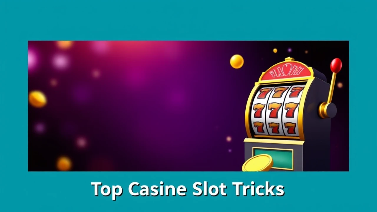 Boost Your Luck: Top Casino Slot Tricks