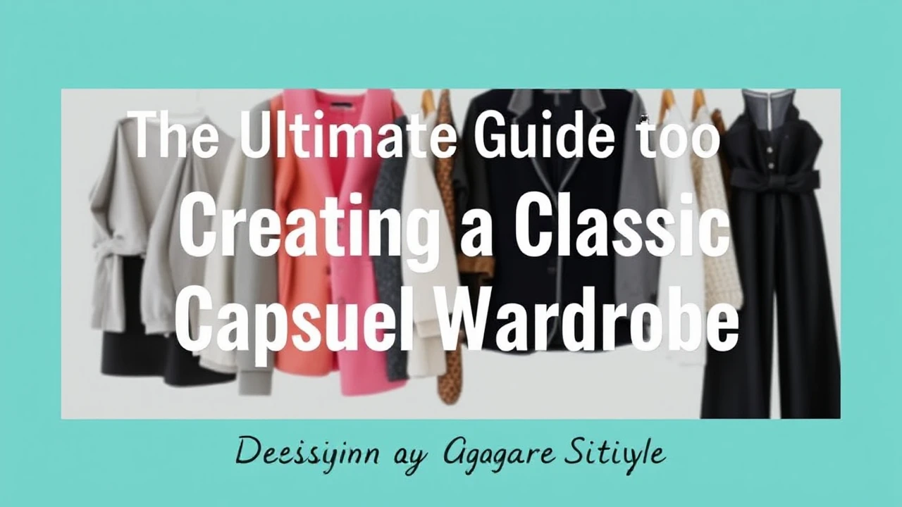 The Ultimate Guide to Creating a Classic Capsule Wardrobe