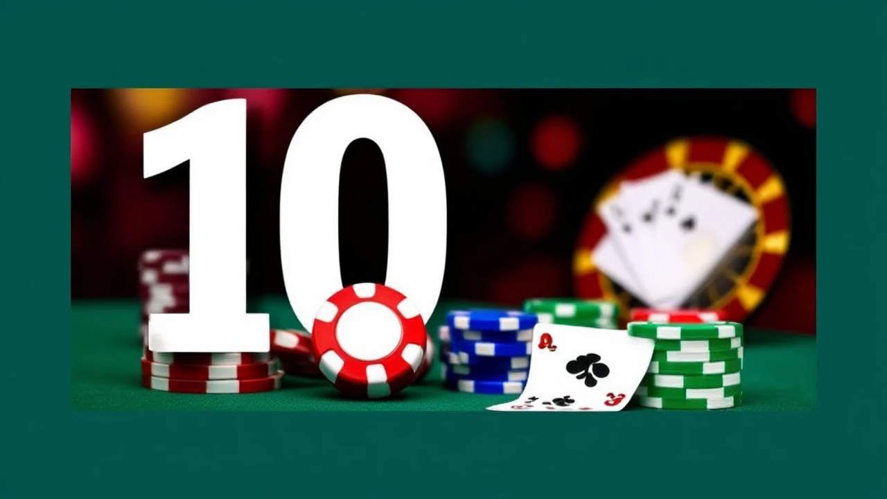 Best Possible 10 Casino Games That Offer the Most Favorable Odds of Winning