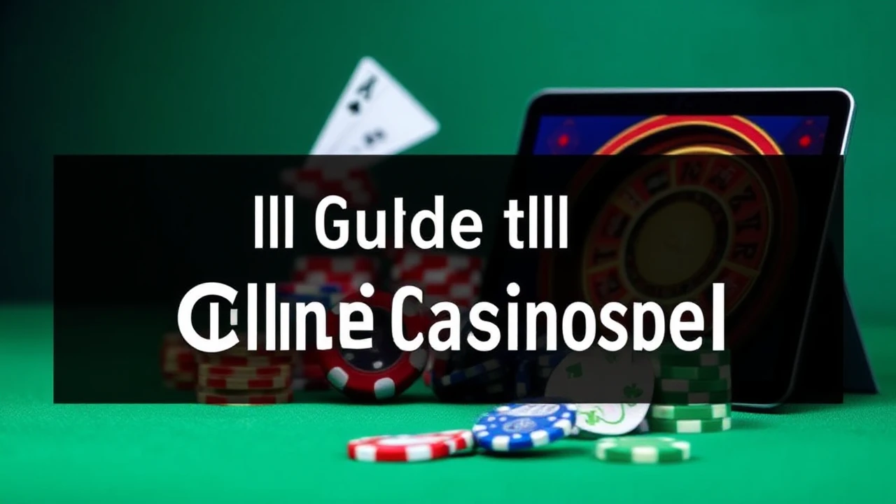 Enkel Guide till Online Casinospel: Vad Du Behöver Känna Till