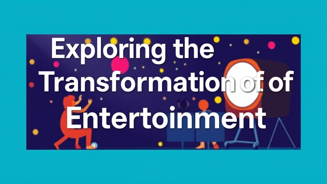 Exploring the Transformation of Entertainment Over Time