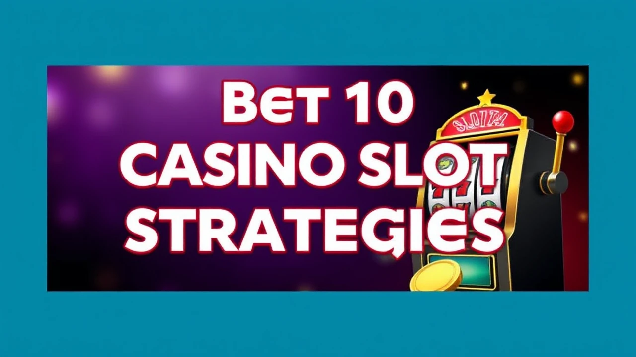 Best 10 Casino Slot Strategies for Achieving Success