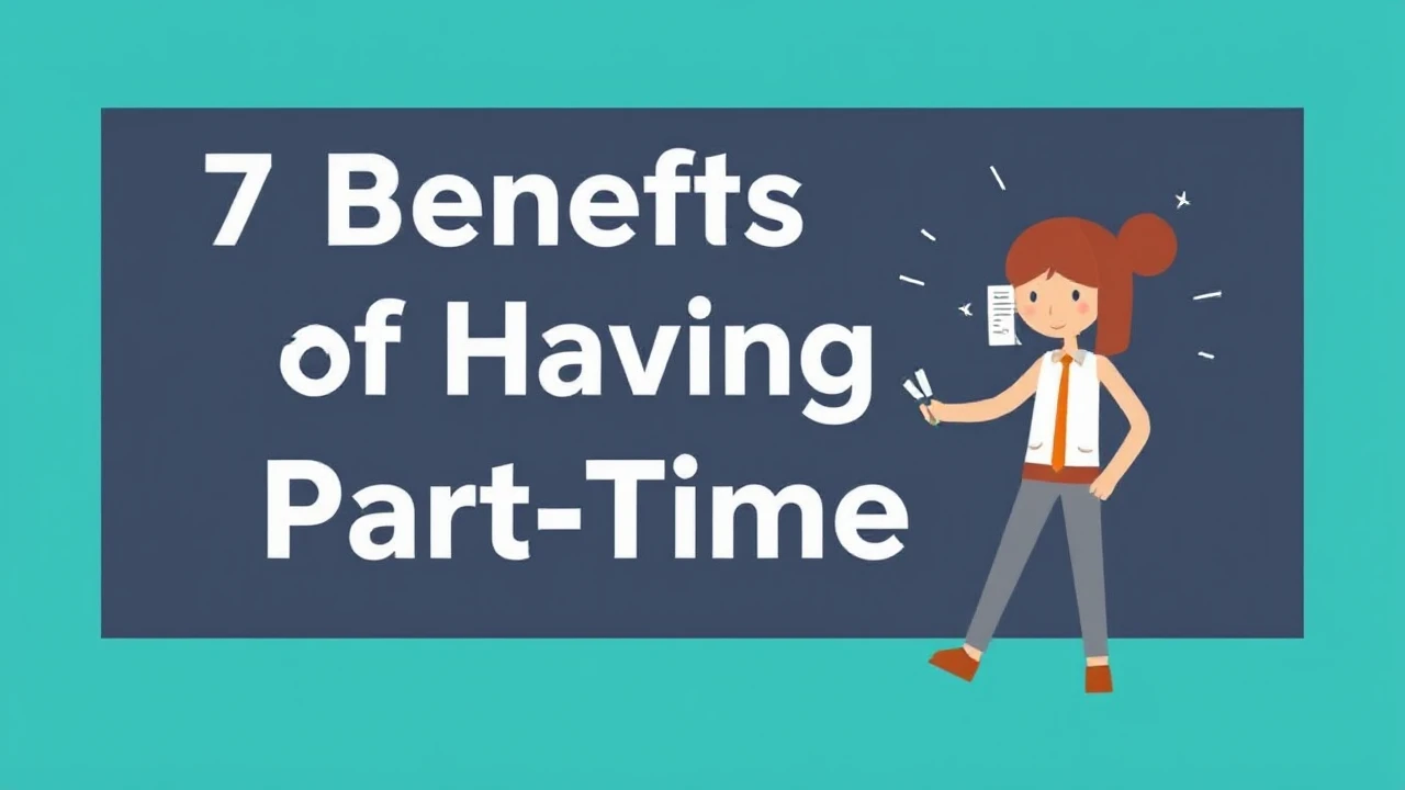 7 Benefits of Having a Part-Time Job