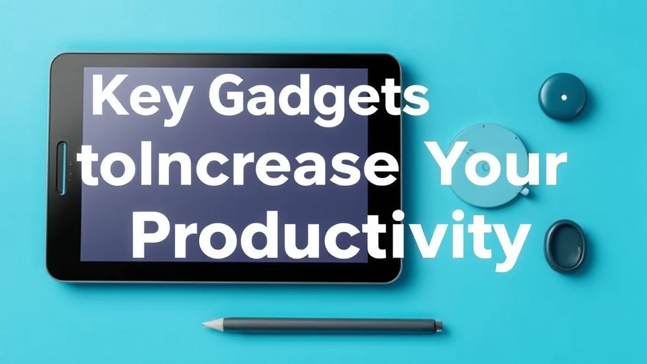 Key Gadgets to Increase Your Productivity
