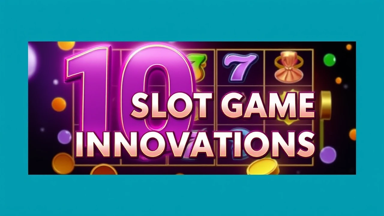 Transforming the Industry: 10 Slot Game Innovations