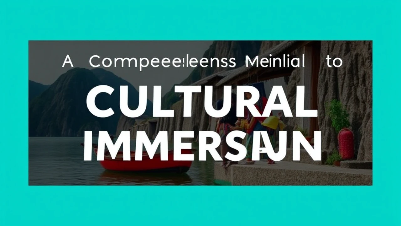 A Comprehensive Manual to Cultural Immersion: Embracing Local Traditions While Traveling