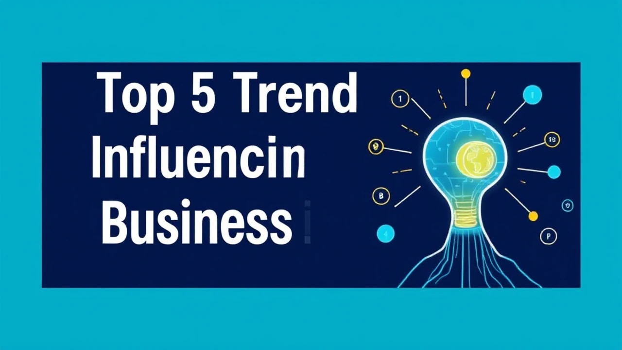 Exploring the Top 5 Trends Influencing the Future of Business Innovation