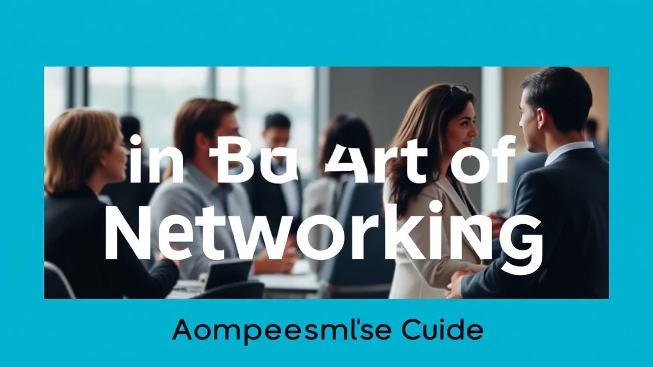 Becoming Proficient in the Art of Business Networking: A Comprehensive Guide