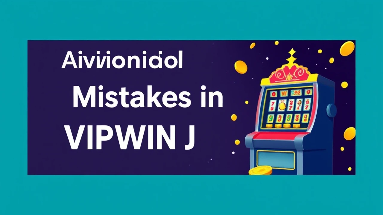 Avoiding Common Mistakes in VIPWIN Jackpots