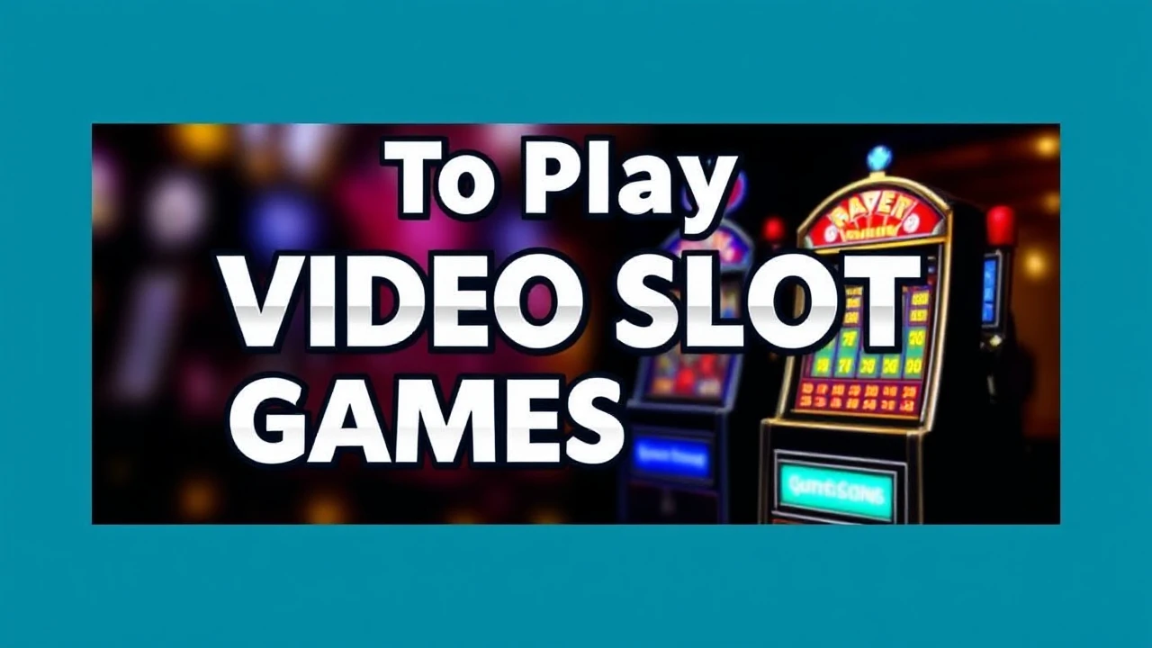 Learn How To Play Video Slot Games Free In 3 Simple Ways