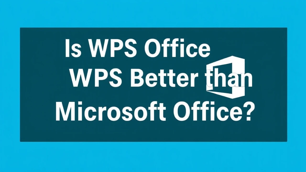 Is WPS Office Better than Microsoft Office?