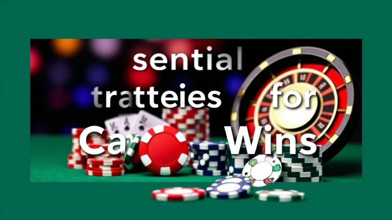 Essential Strategies for Huge Casino Wins