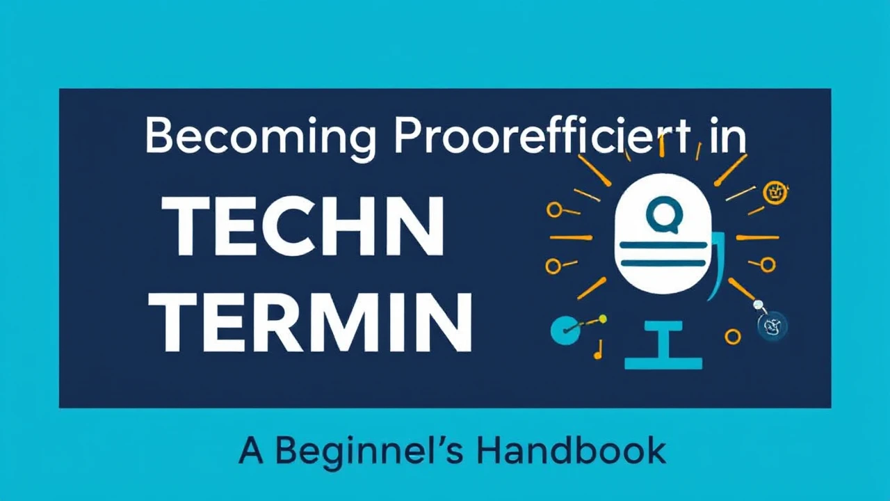 Becoming Proficient in Technical Terminology: A Beginner's Handbook