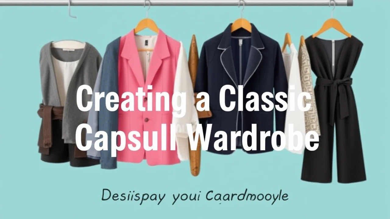 A Comprehensive Manual to Creating a Classic Capsule Wardrobe