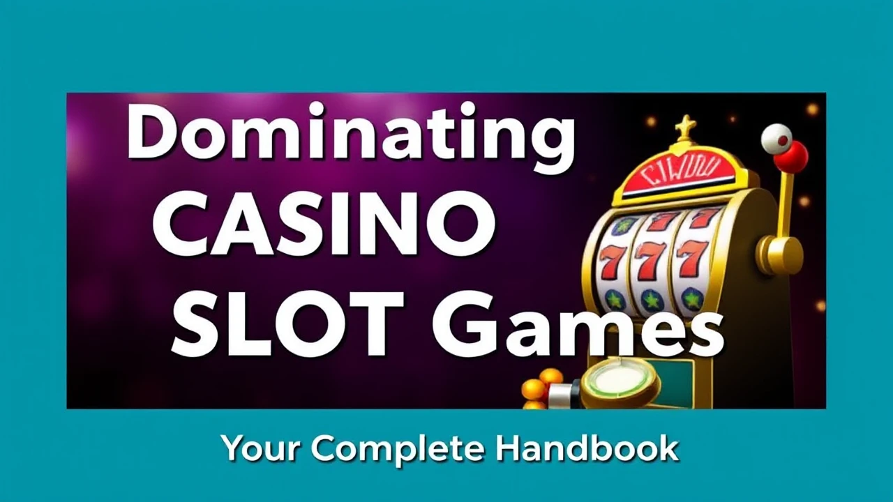 Dominating Casino Slot Games: Your Complete Handbook