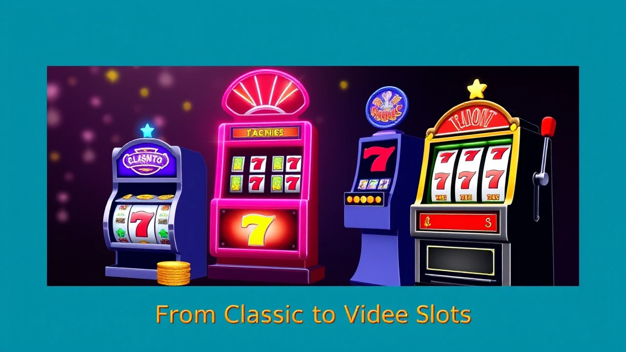 A Journey Through Time of Casino Gaming: From Classic to Video Slots