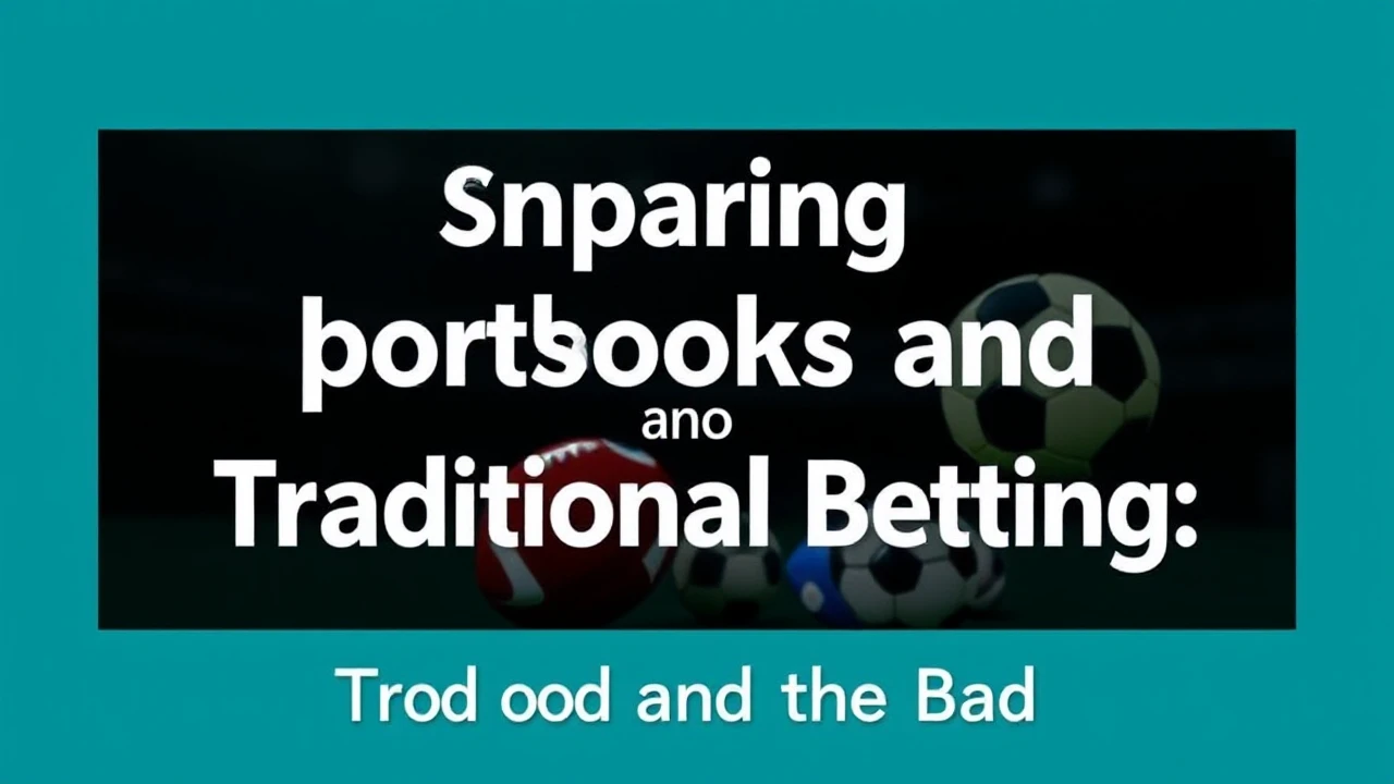 Comparing Sportsbooks and Traditional Betting: The Good and the Bad