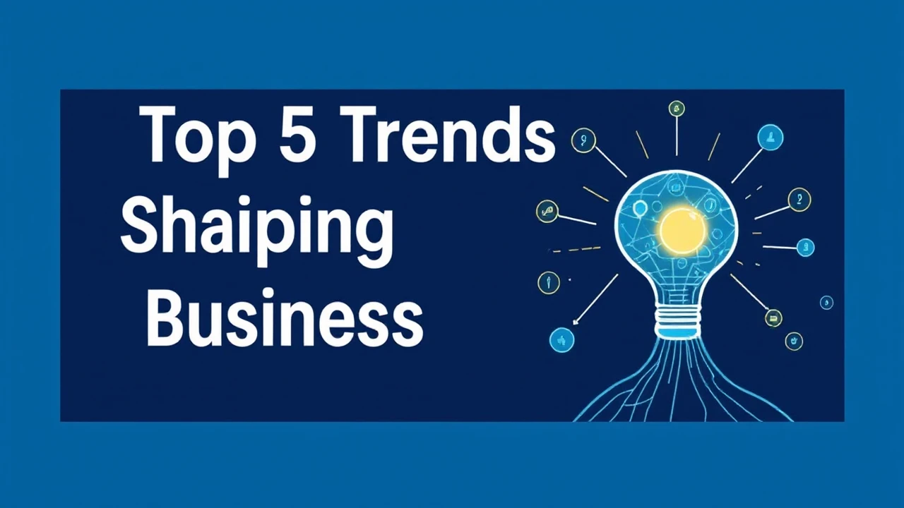 Exploring the Top 5 Trends Shaping the Future of Business Innovation