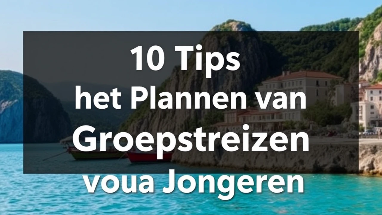 10 Tips voor het Plannen van Groepsreizen voor Jongeren