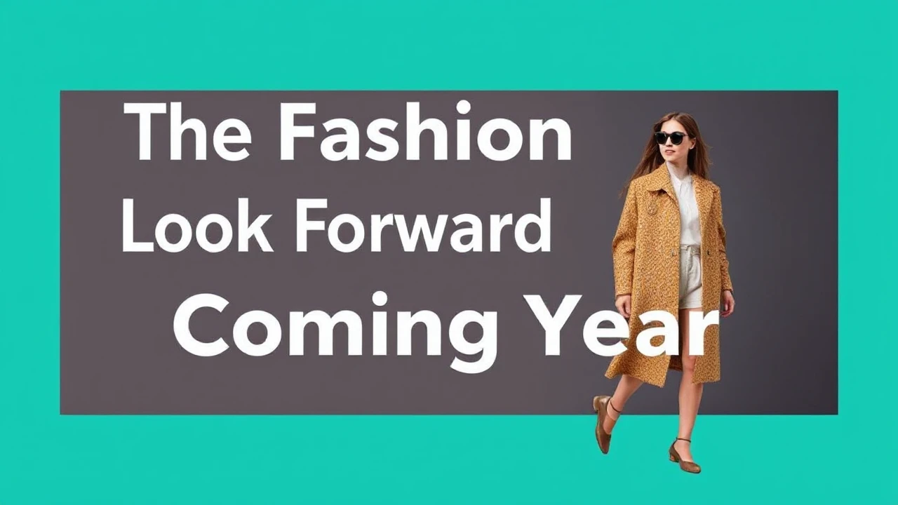 The Fashion Trends to Look Forward to in the Coming Year