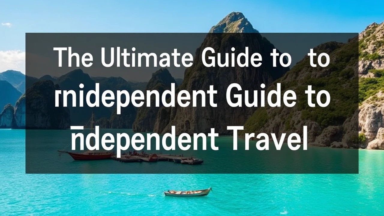 The Ultimate Guide to Independent Travel: Top Tips for Exploring the World Solo