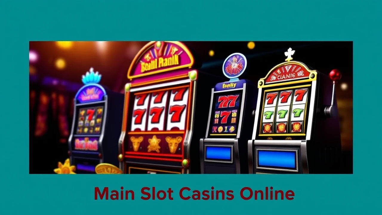 Tutorial Komprehensif Main Slot Machine Casino Online