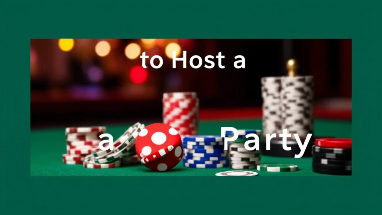 How to Host a Memorable Casino Party at Home
