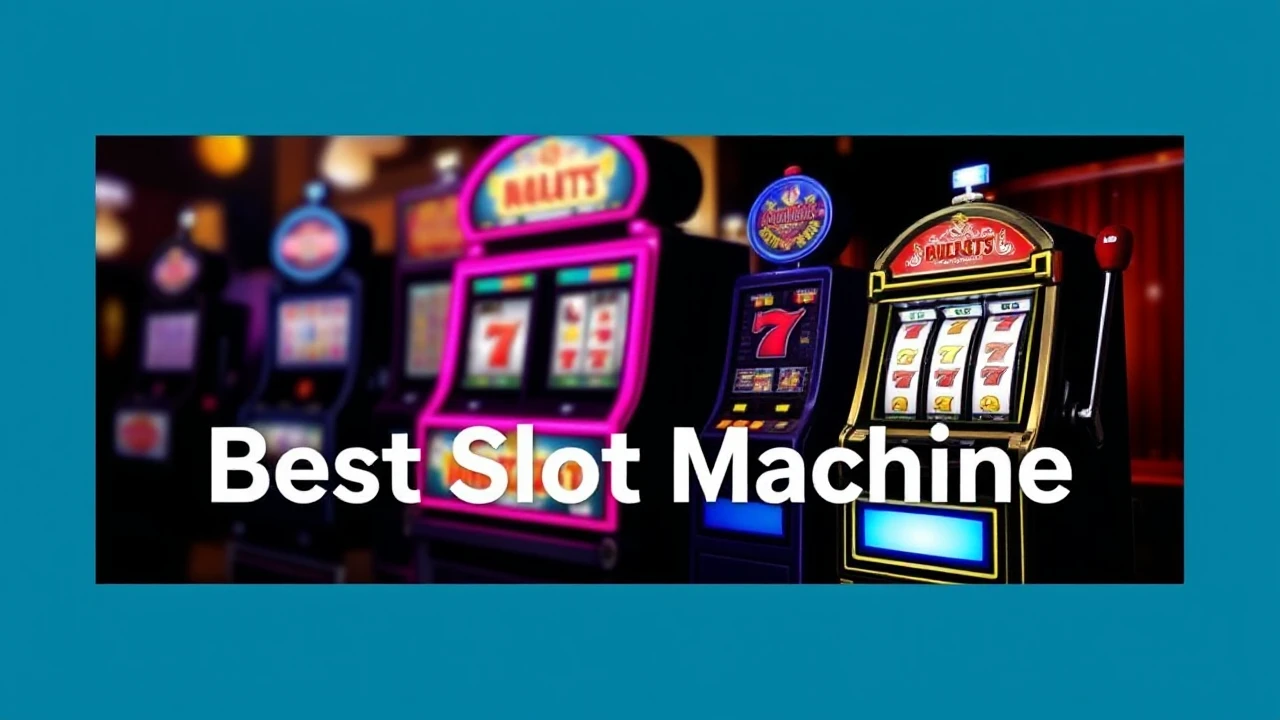 The Ultimate Guide for Picking the Best Slot Machine