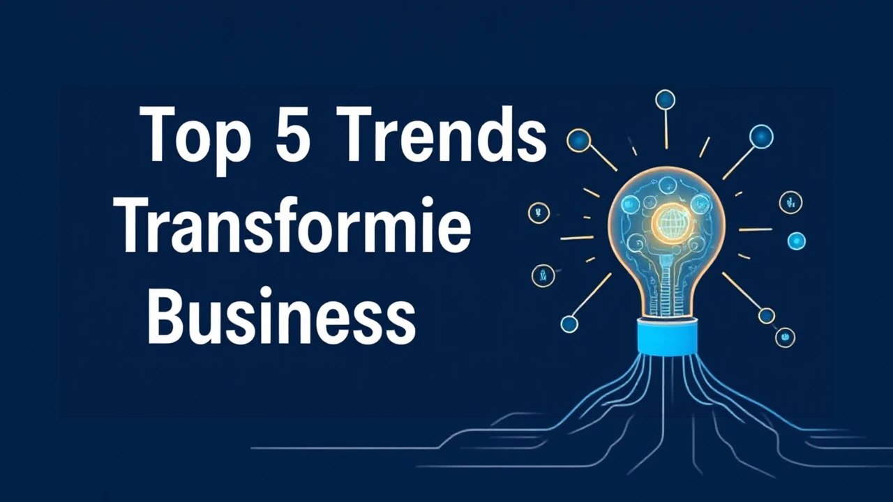 Investigating the Top 5 Trends Transforming the Future of Business Innovation