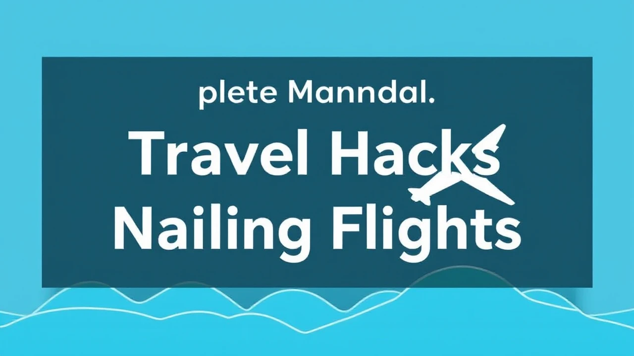 Complete Manual on Travel Hacks: Nailing Cheap Flights