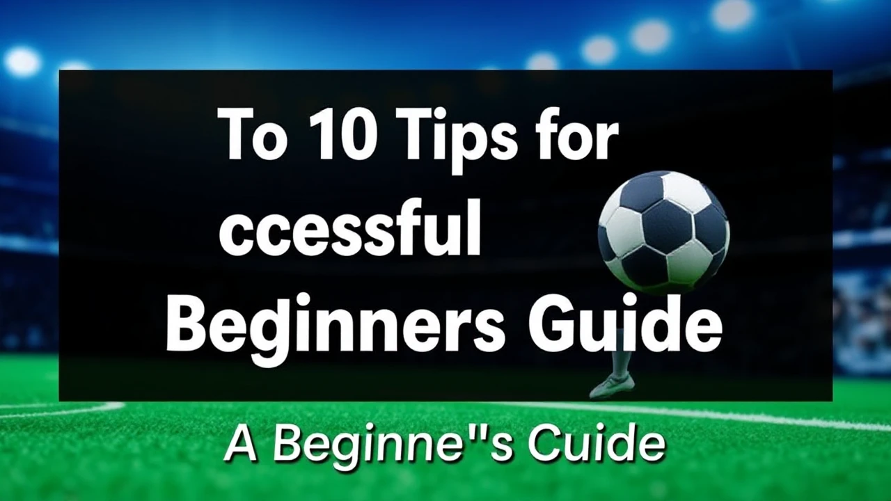 Top 10 Tips for Successful Sports Betting: A Beginner's Guide