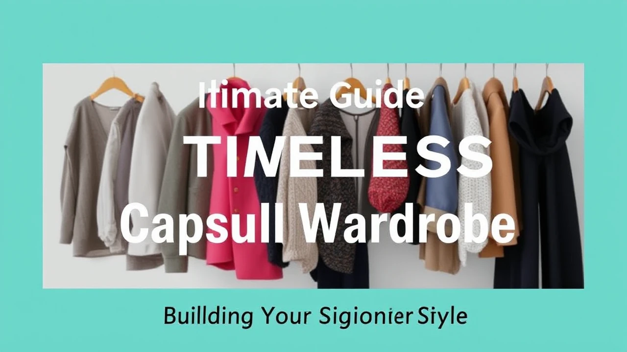 The Ultimate Guide to Creating a Timeless Capsule Wardrobe