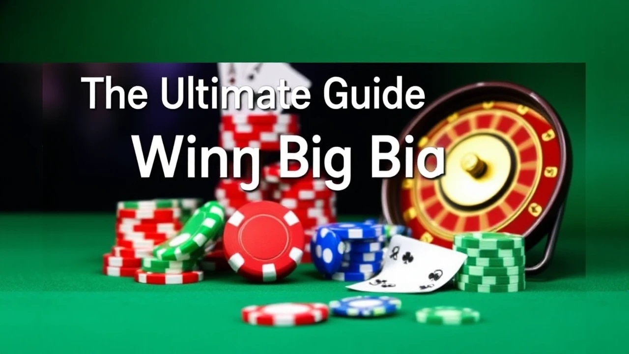 The Ultimate Guide of Winning Big at Casino Games
