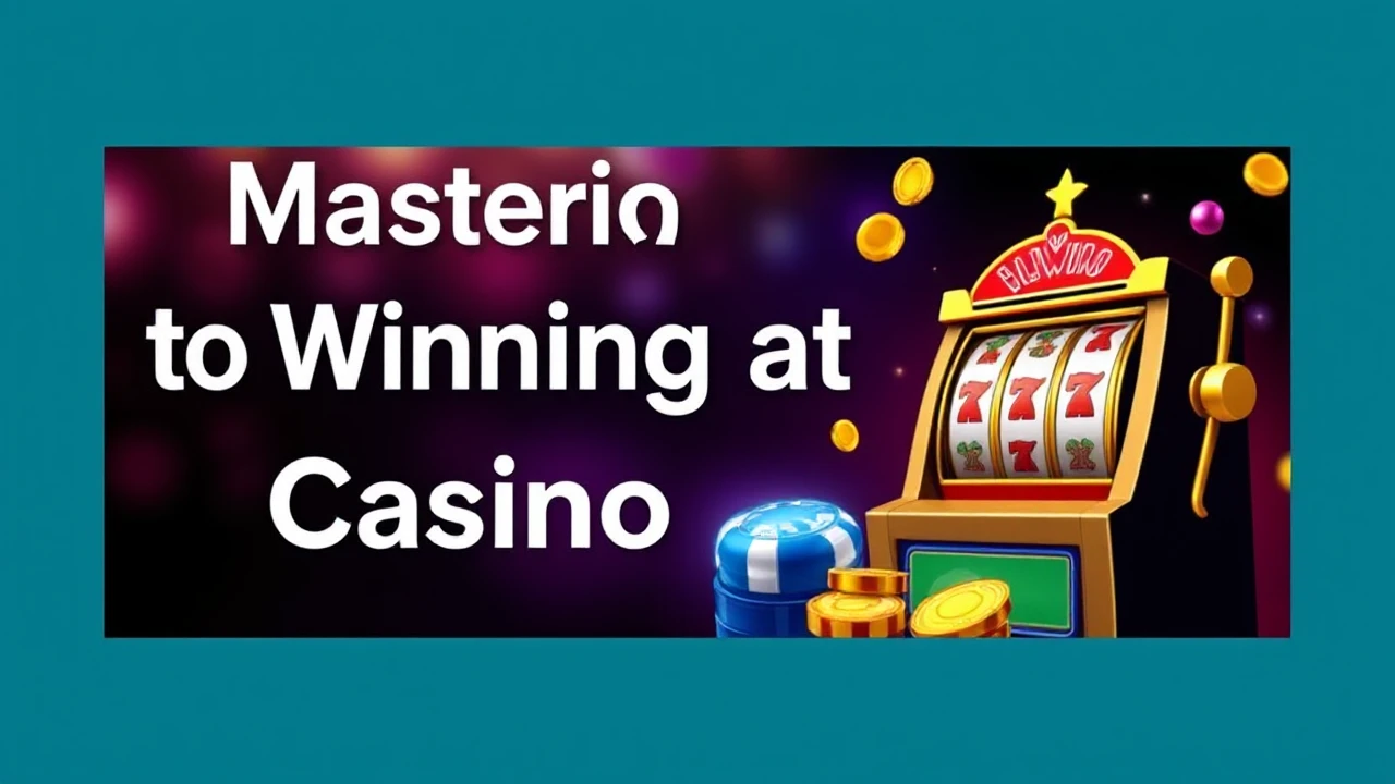 Mastering to Winning at Casino Games