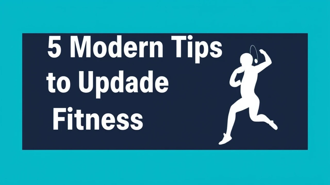 5 Modern Tips to Upgrade Your Fitness Lifestyle