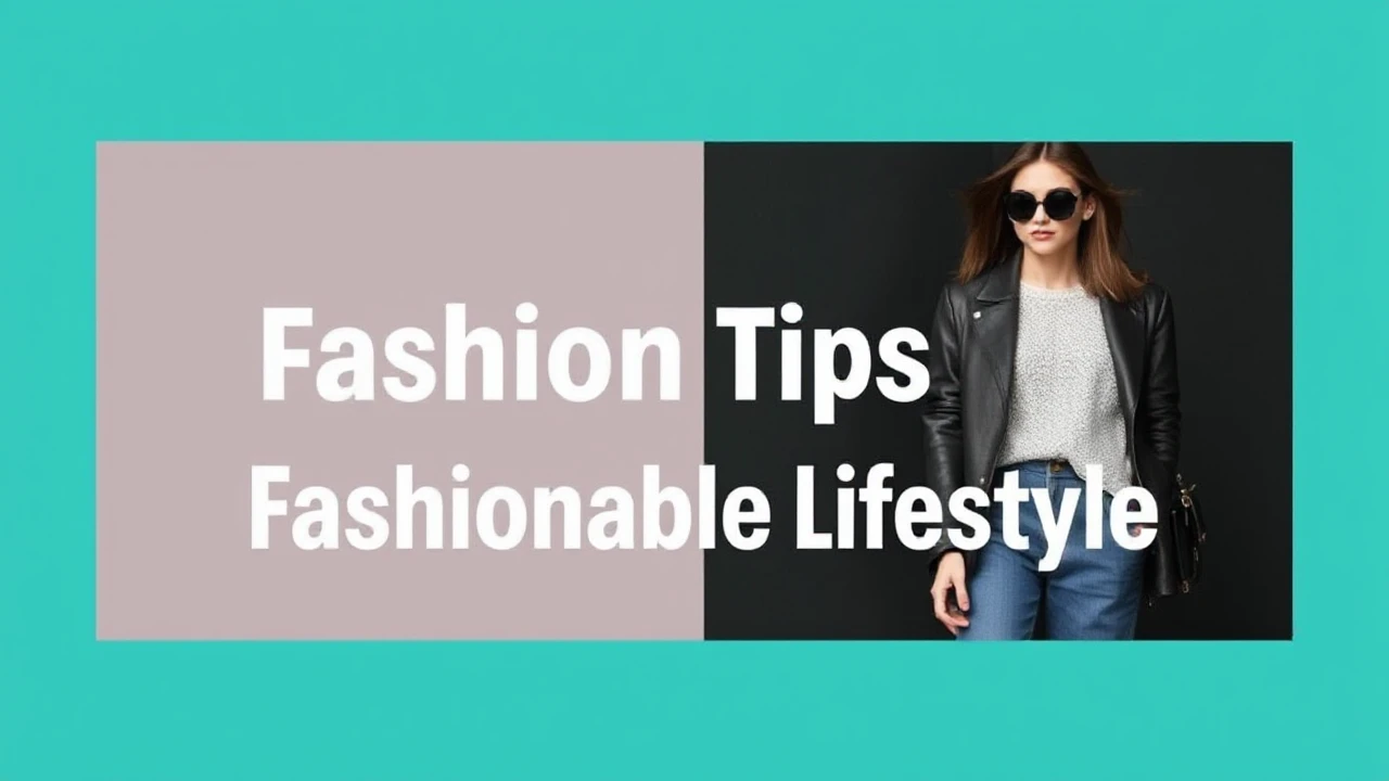 5 Trendy Fashion Tips for a Fashionable Lifestyle