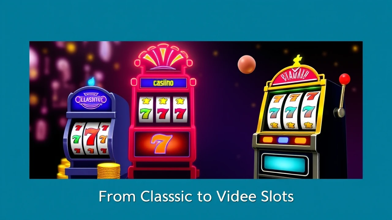 A Journey Through Time of Casino Gaming: From Classic to Video Slots