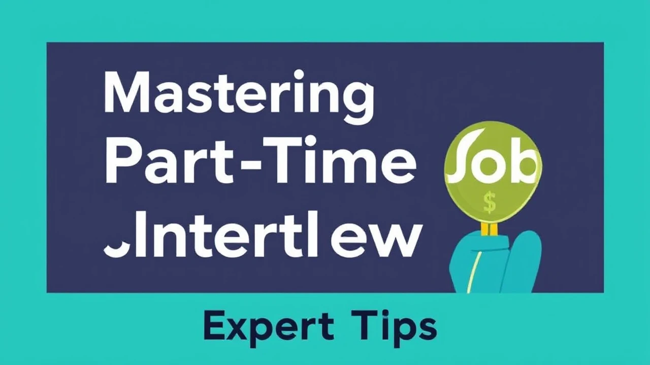 Mastering Your Part-Time Job Interview: Expert Tips