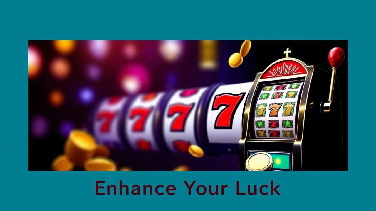 Enhance Your Luck: Tips for Playing Casino Slots